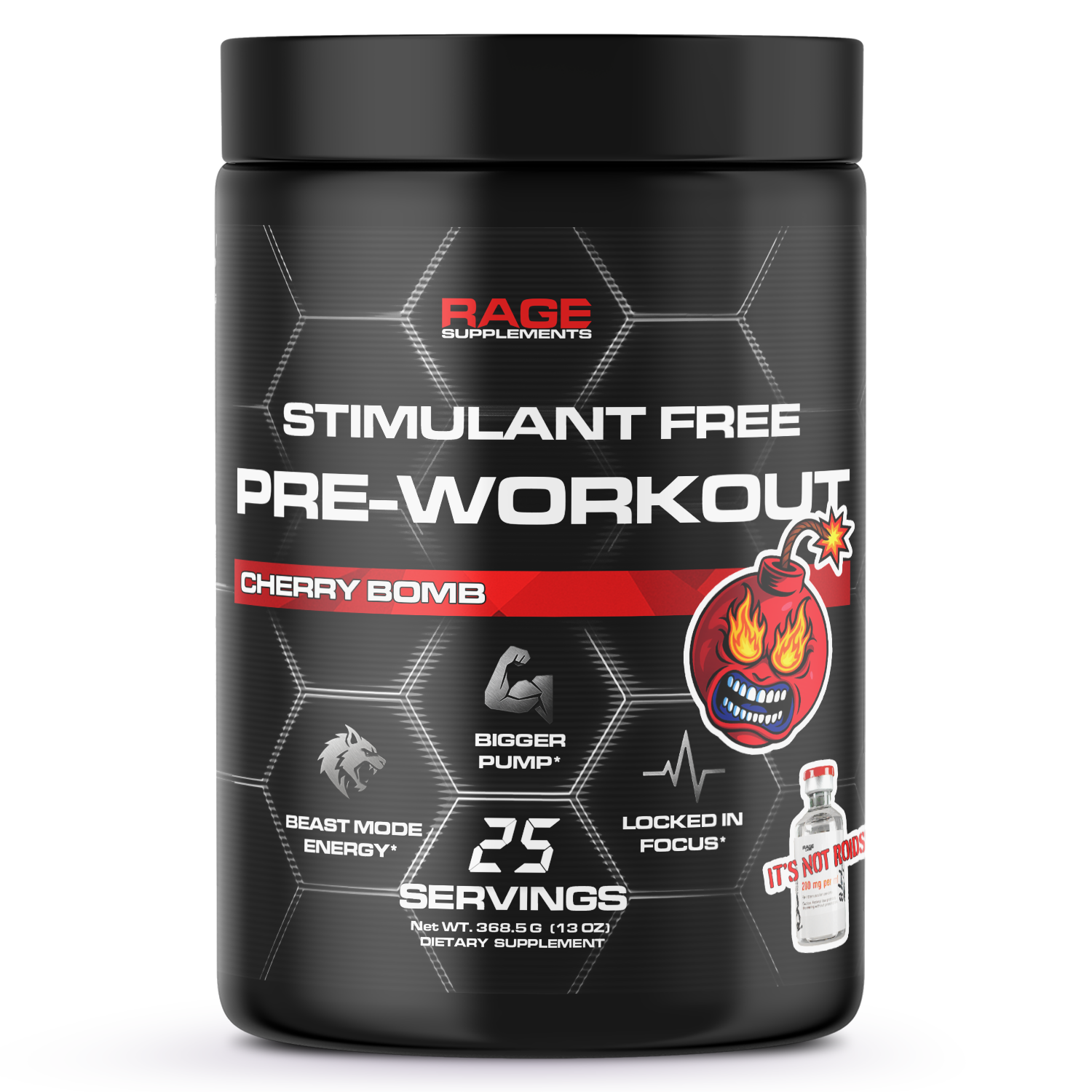 STIMULANT-FREE RAGE PRE-WORKOUT